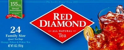 Red Diamond All Natural Tea - 24 Count - Image 2