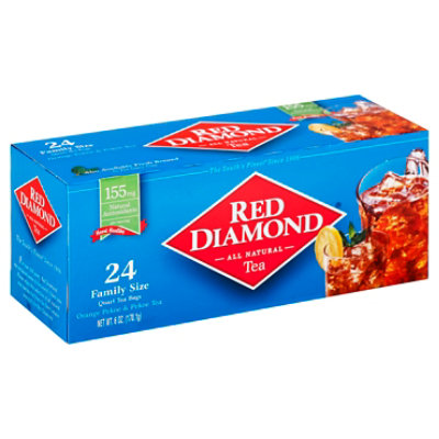 Red Diamond All Natural Tea - 24 Count - Image 1