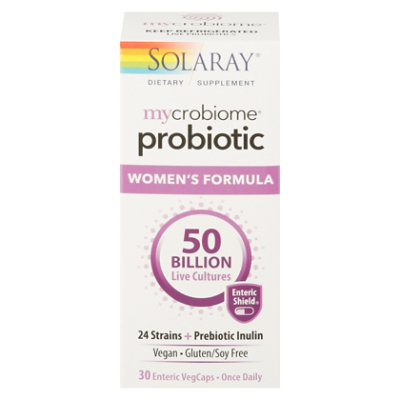 Solaray Mycrobiome Probiotic Women's Formula - 30 CT - Image 3