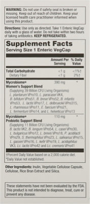 Solaray Mycrobiome Probiotic Women's Formula - 30 CT - Image 5