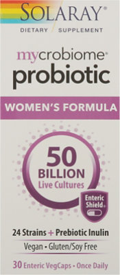 Solaray Mycrobiome Probiotic Women's Formula - 30 CT - Image 2