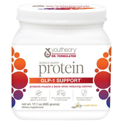 Youtheory Protein Glp-1 Vanilla - 16.5 OZ - Image 2