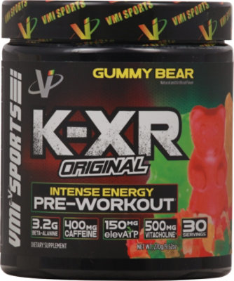 Vmi Kxr Pre Workout Gummy Bear - 7.6 Oz - Image 2