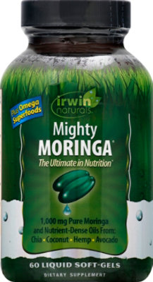 Irwin Naturals Mighty Moringa - 60 CT - Image 2