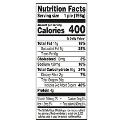 Banquet Peach Pie - 7 Oz - Image 2