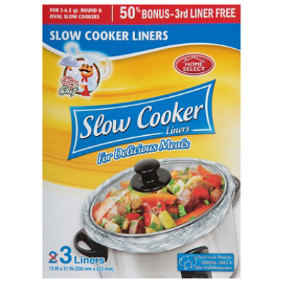 Home Select Big Chef Slow Cooker Liner - 2 Count - Image 2