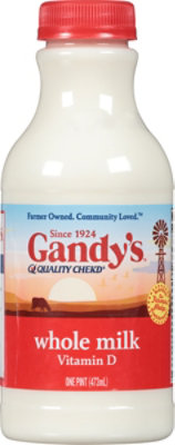Gandy's Whole Milk - 16 Oz - Image 2