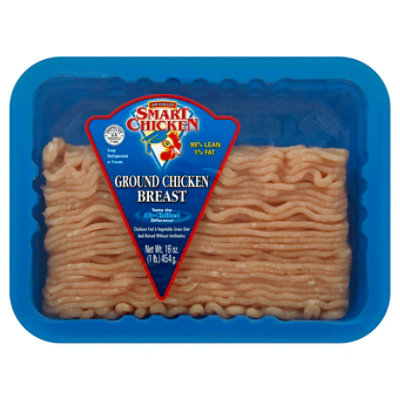 Smart Chicken Ground Chicken Breast - 16 OZ - Image 1