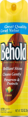 Behold Lemon Wood Furniture Polish - 12.5 Oz - Image 2