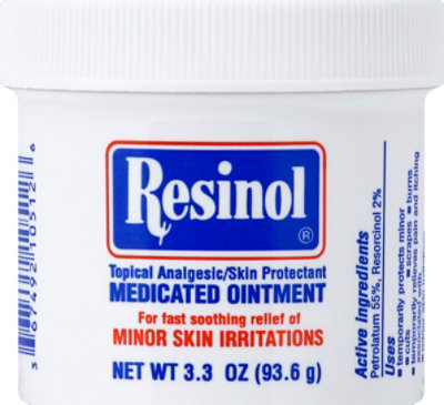 Topco Resinol Medicated Ointmnt - 3.3 OZ - Image 2