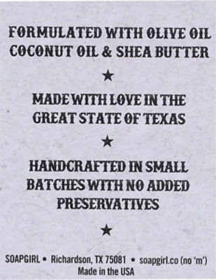 Soapgirl Bluebonnet Soap - 5OZ - Image 4