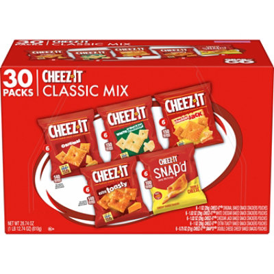 Cheez-It Cheese Crackers Variety Pack - 28.70 Oz - Image 1