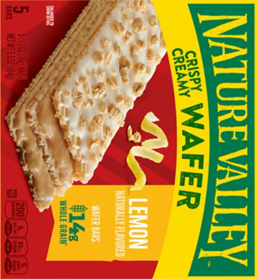 Nature Valley Crispy Creamy Lemon Wafer Bars 6.5 Oz - 5 Count - Image 5