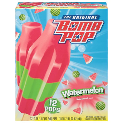 Bomb Pop Watermelon Pops - 12 Count - Image 3