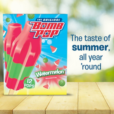 Bomb Pop Watermelon Pops - 12 Count - Image 2