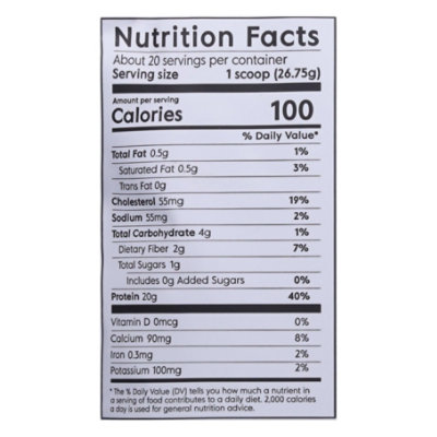 Truvani Whey Protein Vanilla - 18.8 OZ - Image 3