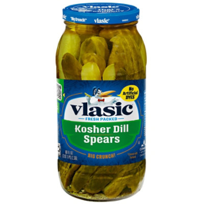 Vlasic Kosher Dill Spears - 80 OZ - Image 2