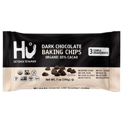 Hu Baking Gems Dark Chocolate 7oz - 7 OZ - Image 1