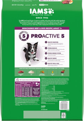 Iams Proactive Health Beef & Rice - 15 LB - Image 7