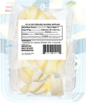 Crunchpak Peeled Apple Slices Multipack - 1EA - Image 5
