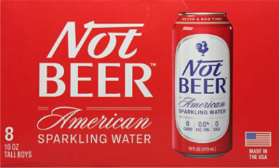 Not Beer American Sparkling Water - 128 Oz - Image 6