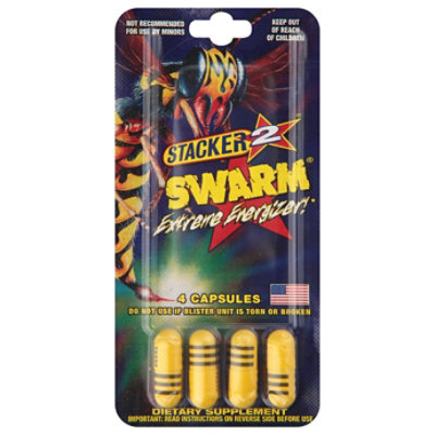 Swarm Extreme Energizer Capsules 4ct - EA - Image 3