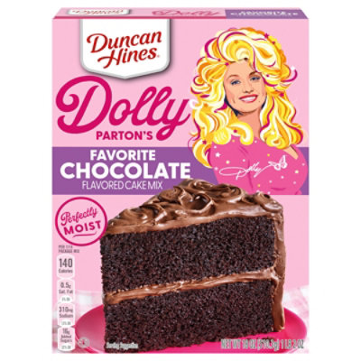 Duncan Hines Dolly Parton's Favorite Chocolate Flavored Cake Mix - 18 Oz
