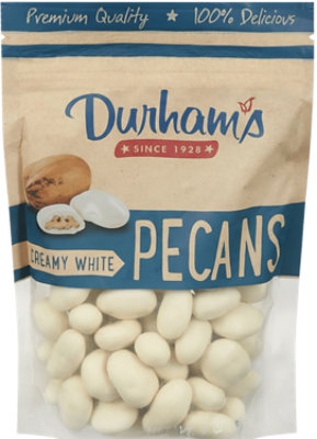 Gourmet White Chocolate Pecans - 9 OZ - Image 1