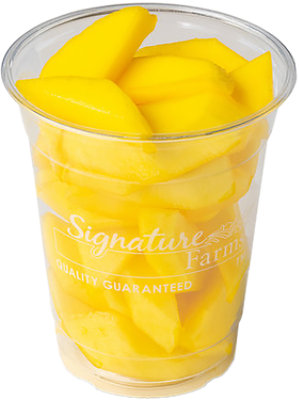 Fresh Cut Mango Cup 8oz - 8 OZ - Image 1