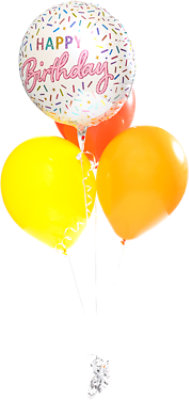 Small Mylar And Latex Balloon - Each - Image 1