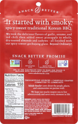 Sahale Snacks Almond Mix Gochujang Glazed - 4 OZ - Image 5