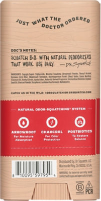 Dr Squatch Deodorant Sandalwood Summit - 2.65 OZ - Image 4