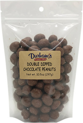 Dble Dipped Choc Peanuts - 10.5 OZ - Image 1