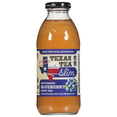 Texas Tea Green Blueberry Tea - 16 Fl. Oz. - Image 3