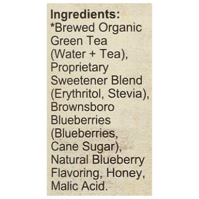 Texas Tea Green Blueberry Tea - 16 Fl. Oz. - Image 5
