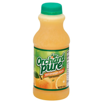 Orchard Pure 100% Orange Juice - 16 Fl. Oz. - Image 3