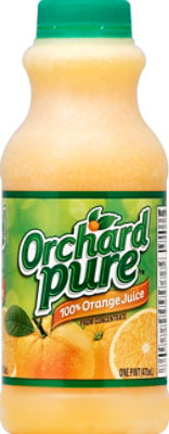 Orchard Pure 100% Orange Juice - 16 Fl. Oz. - Image 2