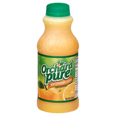 Orchard Pure 100% Orange Juice - 16 Fl. Oz. - Image 1
