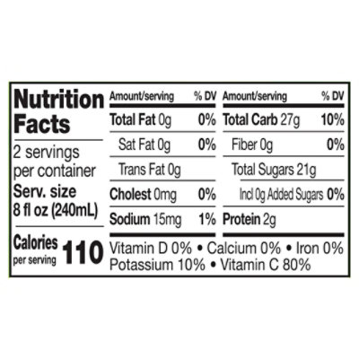 Orchard Pure 100% Orange Juice - 16 Fl. Oz. - Image 3