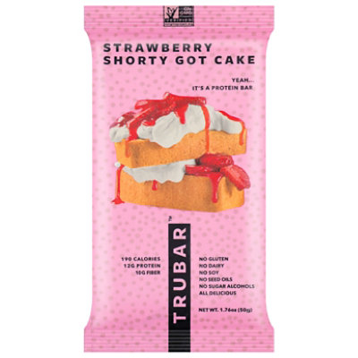 Trubar Bar Protein Strawberry Shortcake - 1.76 OZ - Image 2