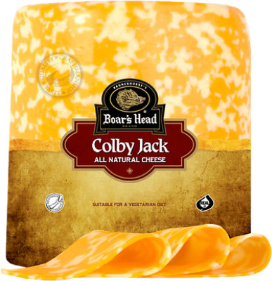 Boars Head Fresh-sliced Colby Jacks -ack Cheese - Image 1