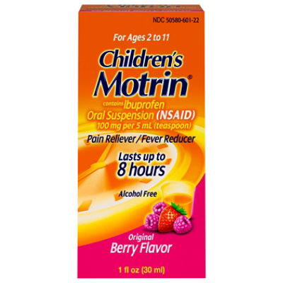 Motrin Children's Berry - 1 OZ - Image 3