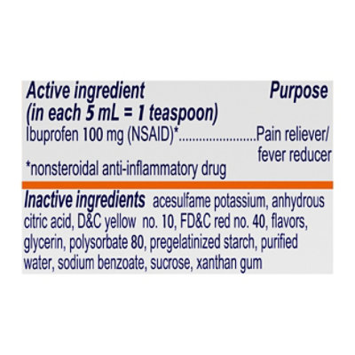 Motrin Children's Berry - 1 OZ - Image 4