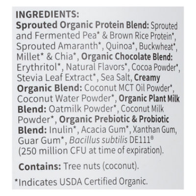 Garden Of Life Organic Creamy Protein Chocolate Brownie Powder - 920 GR - Image 5