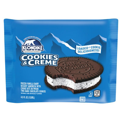 Klondike Oreo Cookies Vanilla Ice Cream Sandwich - Each - Image 1