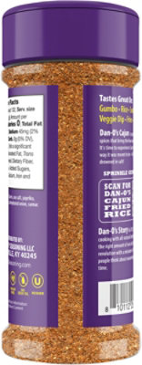 Dan O's Cajun Seasoning Bottle - 28 Oz - Image 5