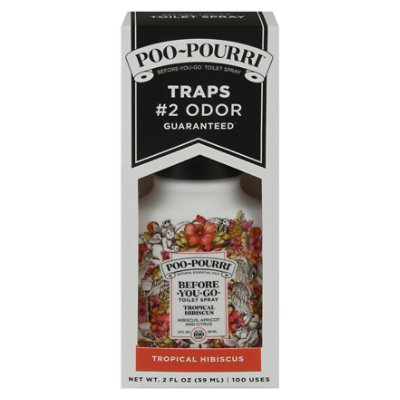 Poop Pourri Before You Go Tropical Hibiscus Toilet Spray - 2 Fl. Oz. - Image 3