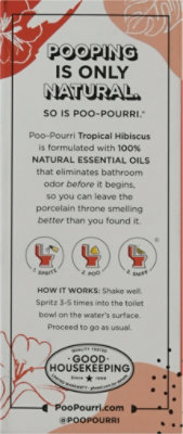 Poop Pourri Before You Go Tropical Hibiscus Toilet Spray - 2 Fl. Oz. - Image 4