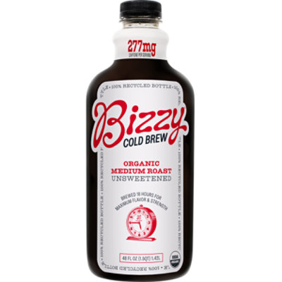 Bizzy Medium Roast Cold Brew - 48 Fl. Oz. - Image 1