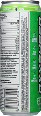 Oxyshred Ghostbuster & Slime No Sugar Natural  Flavor Energy Drink Can - 12 Fl. Oz. - Image 5
